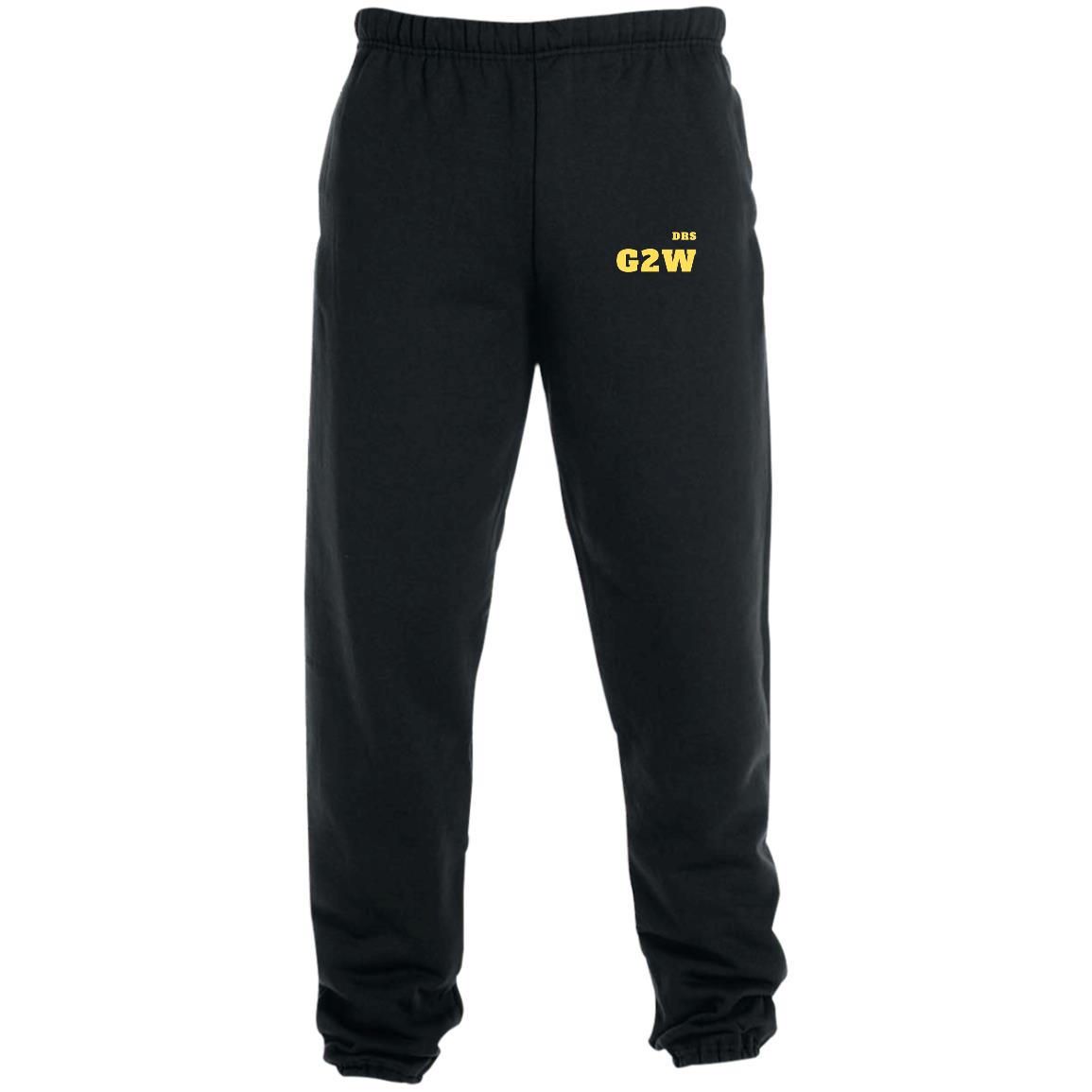 G2W Yellow Sweatpants with Pockets